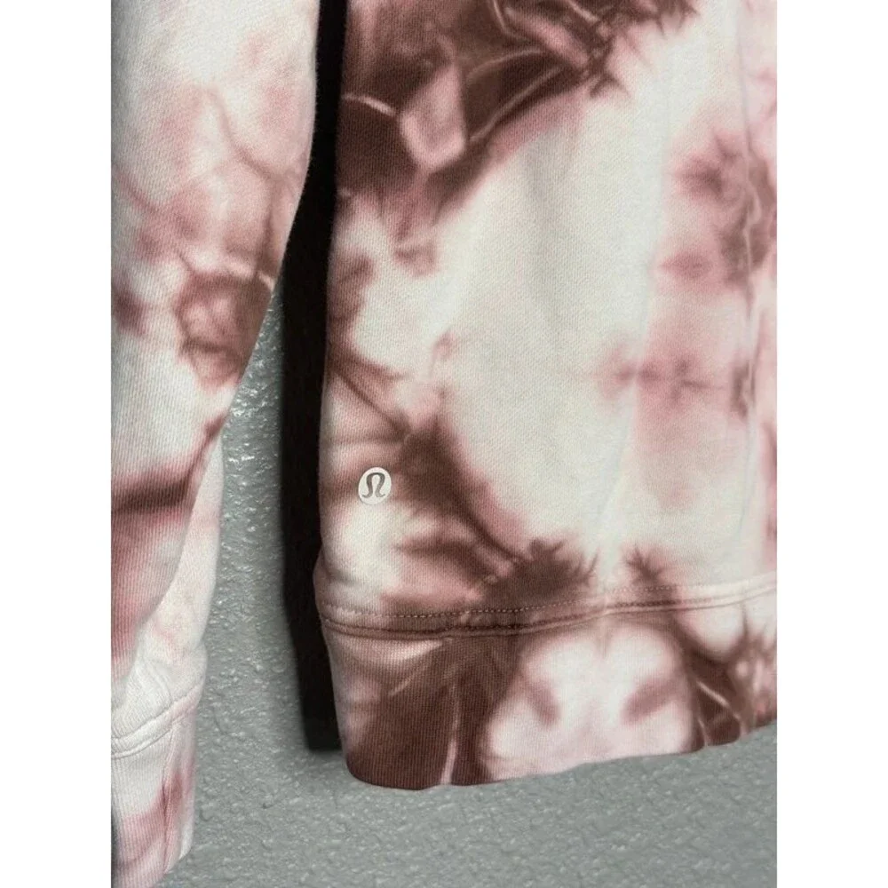 Lululemon all yours Pink Brown hoodie 4